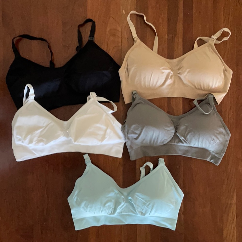 Maternity/Nursing Bra Set of 5 XL